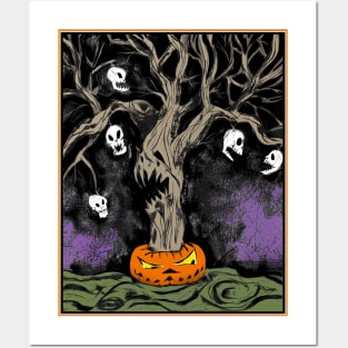 Halloween Tree Posters and Art